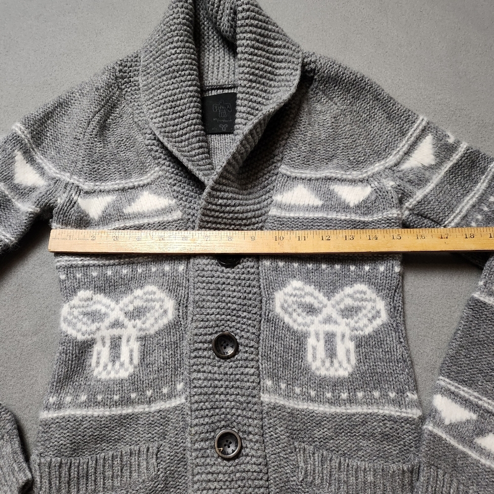 Aritzia TNA Northwest Cowichan Sweater Sz Med Wool / Angora - Picture 12 of 13